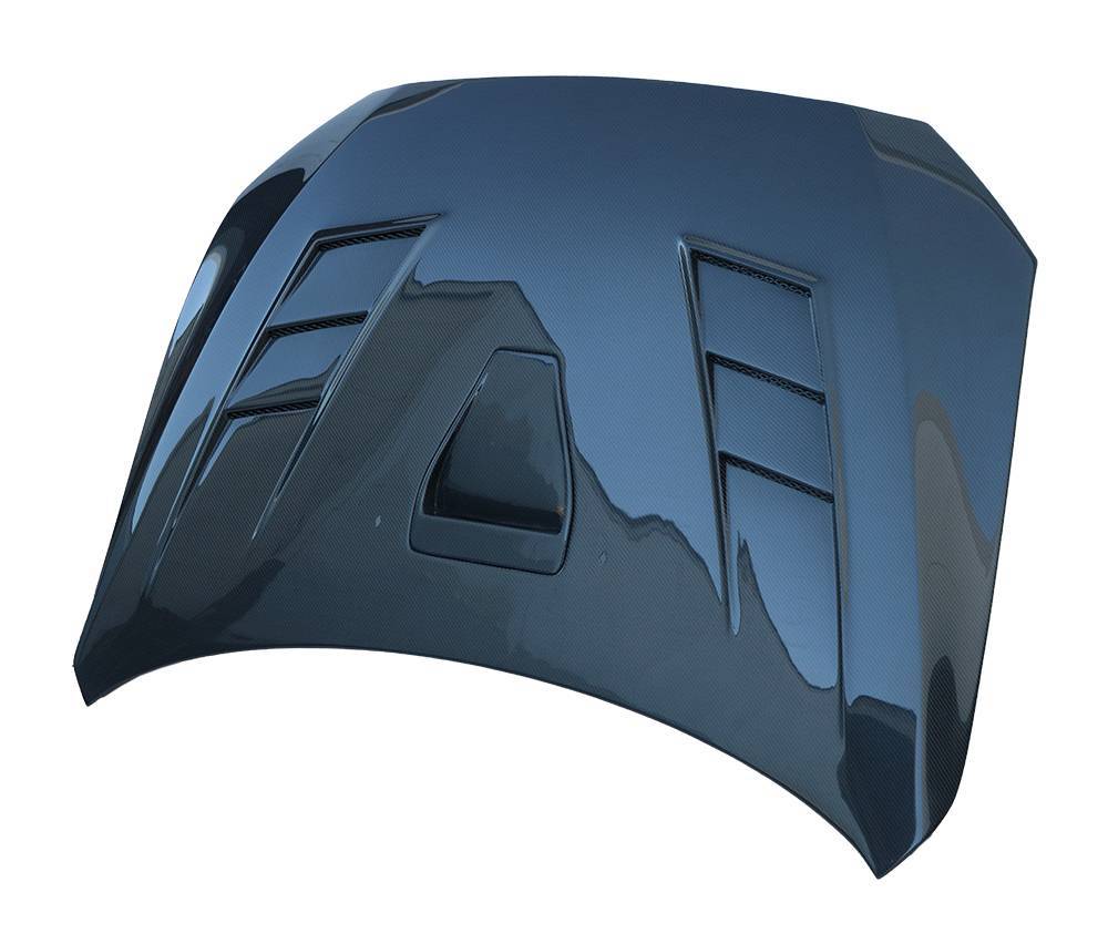 2008-2015 Mitsubishi EVO 10 4 doors TERMINATOR GT Style Carbon Fiber Black Hood