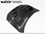 2008-2017 Mitsubishi Lancer 4 doors TERMINATOR Style Carbon Fiber Black Hood