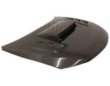 2008-2014 Subaru WRX Hatchback 4 doors TRACER Style Carbon Fiber Black Hood