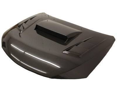 2008-2014 Subaru WRX Hatchback 4 doors TRACER Style Carbon Fiber Black Hood