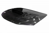 2008-2014 Subaru WRX Hatchback 4 doors Carbon Fiber Black Hood