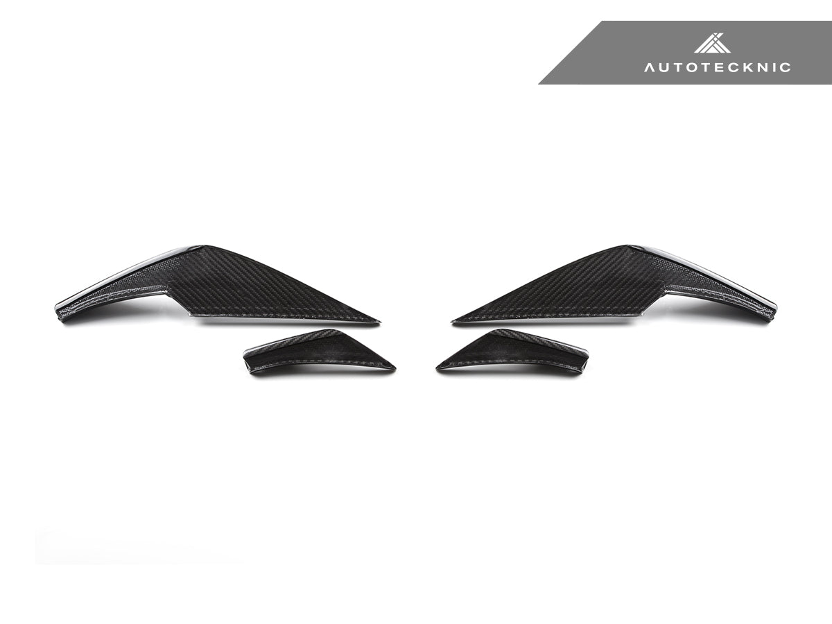 AutoTecknic Dry Carbon Corsa Canard Set - BMW G80 M3 | G82 M4