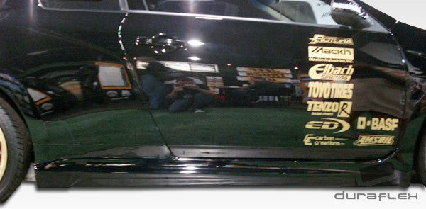 2008-2012 Nissan Altima 2DR Duraflex GT Concept Side Skirts Rocker Panels - 2 Piece