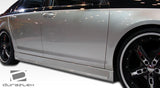 2008-2012 Chevrolet Malibu Duraflex Racer Side Skirts Rocker Panels - 2 Piece
