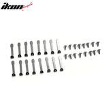1998-2002 Lincoln Navigator 1997-2002 Ford Expedition Chrome Fender Flares Trims 4PCS Set