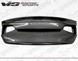 2009-2012 Audi A4 4 doors OEM Style Carbon Fiber Black Trunk