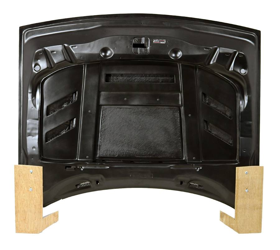 2008-2022 Dodge Challenger 2 doors TERMINATOR Style Carbon Fiber Black Hood