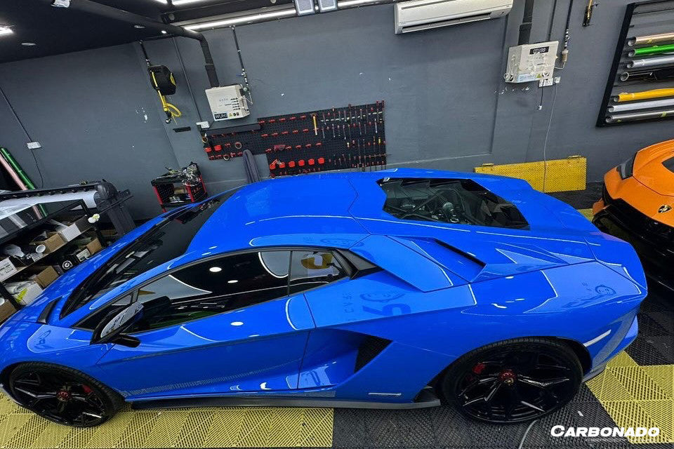 2017-2021 Lamborghini Aventador Autoclave Carbon Fiber Side Skirts Carbonado Oem Fits: LP740 Coupe | Roadster