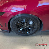 Real Carbon Fiber Front Fender Flares for 2024+ Ford Mustang (Pair)