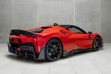 2020-UP Ferrari Autoclave Carbon Fiber Rear Diffuser Lip Carbonado (MSY) Fits: SF90 Stradale and Spider