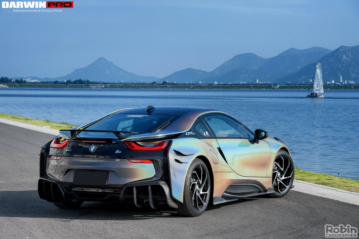 2014-2020 BMW i8 BZK Carbon Fiber Rear Diffuser