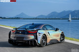 2014-2020 BMW i8 BZK Carbon Fiber Rear Diffuser