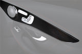 2015-2021 Mercedes Benz W205 C63 S AMG Sedan Dry Carbon Fiber Interior Door Panel Trim Cover Strip