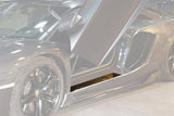 2011-2016 Lamborghini Aventador LP700 Coupe  Roadster OEM Style Carbon Fiber Door Still Plate Caps