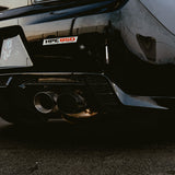 2017-2025 Chevy Camaro ZL1 / ZL1 1LE EVO Diffuser W/ Smokey Reflectors Gloss Black