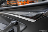2020-2023 Tesla Model 3 Y OEM Style Autoclave Carbon Fiber Door Trim Interior Replacement