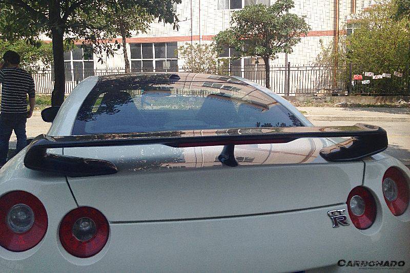 2008-2023 Nissan GTR R35 CBA & DBA & EBA OEM Style Carbon Fiber Trunk Spoiler