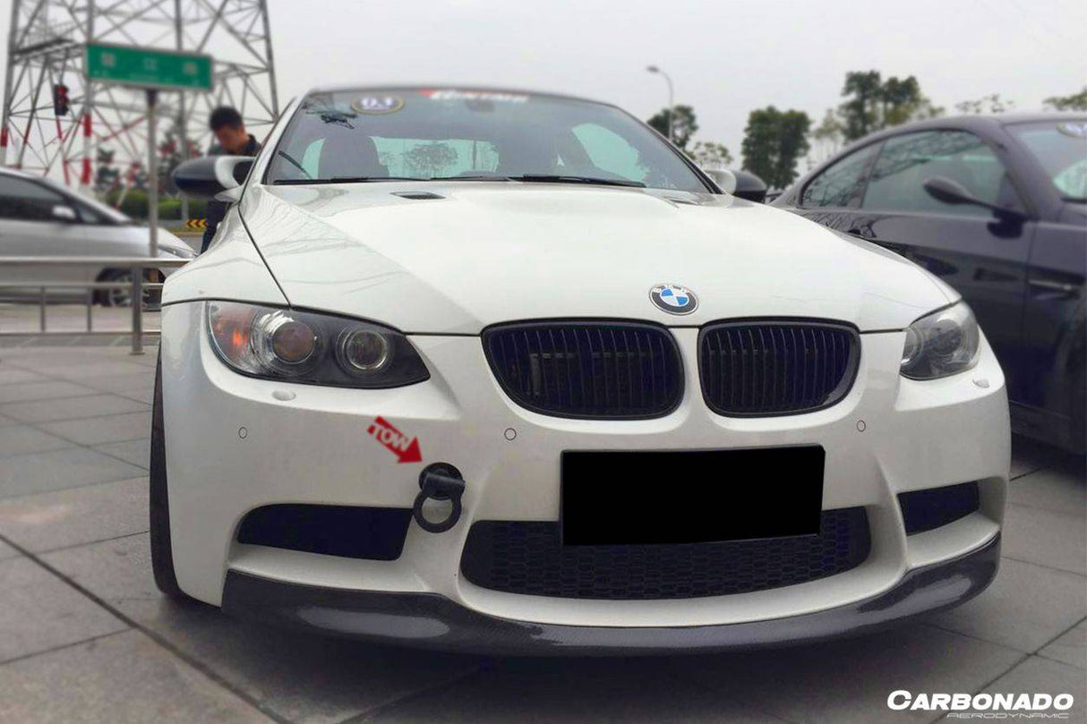 2008-2012 BMW M3 E90   E92    E93 L1 Style Carbon Fiber Lip