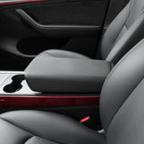 Armrest Cover for Tesla Model Y 2020-2025 & Model 3 2017-2023 Black TPE
