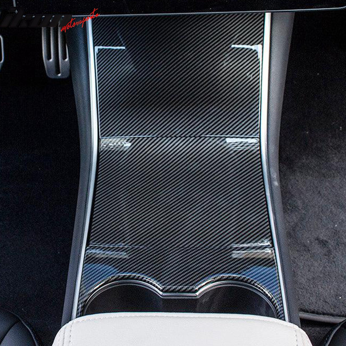 2017-2020 Tesla Model 3 Gloss Console Box Cover ABS