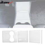 2017-2020 Tesla Model 3 Gloss Console Box Cover ABS