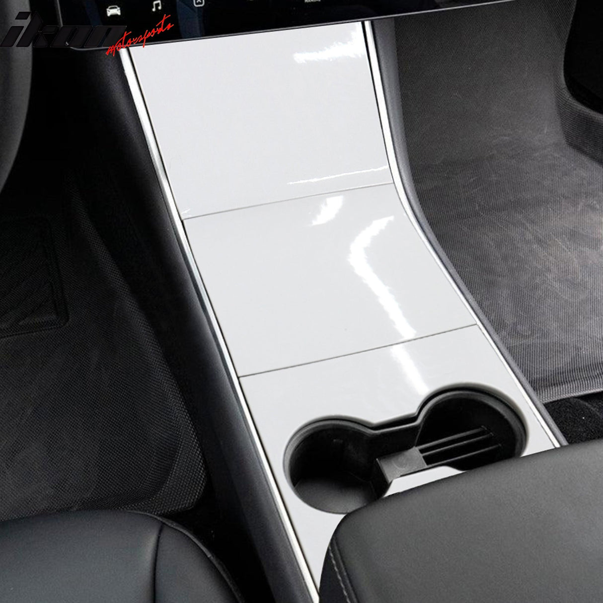 2017-2020 Tesla Model 3 Gloss Console Box Cover ABS