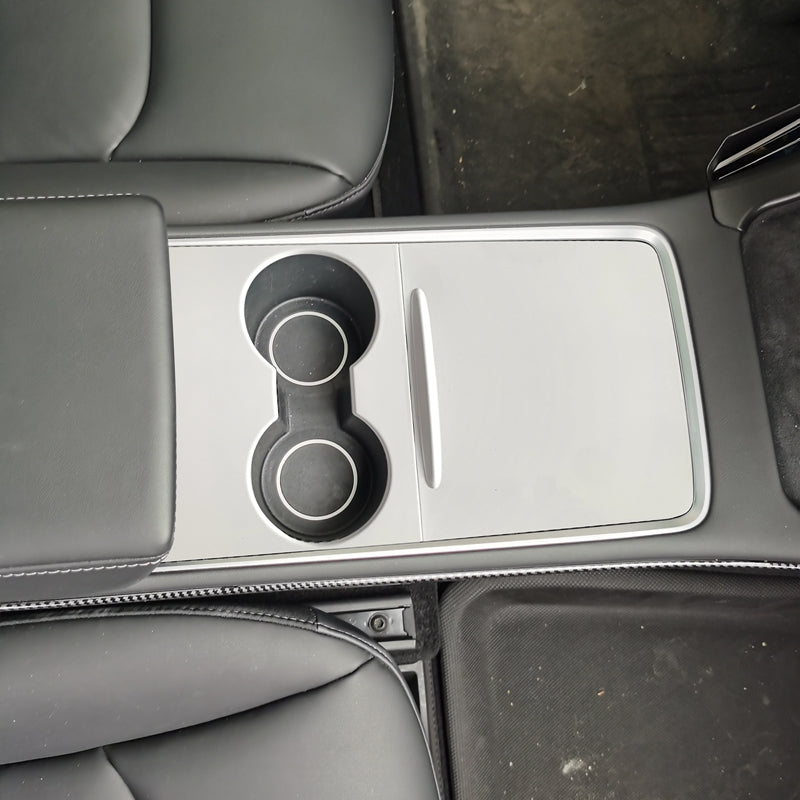 2021-23 Tesla 3 &2021-24 Tesla Y  Front Console Storage Box Cover ABS