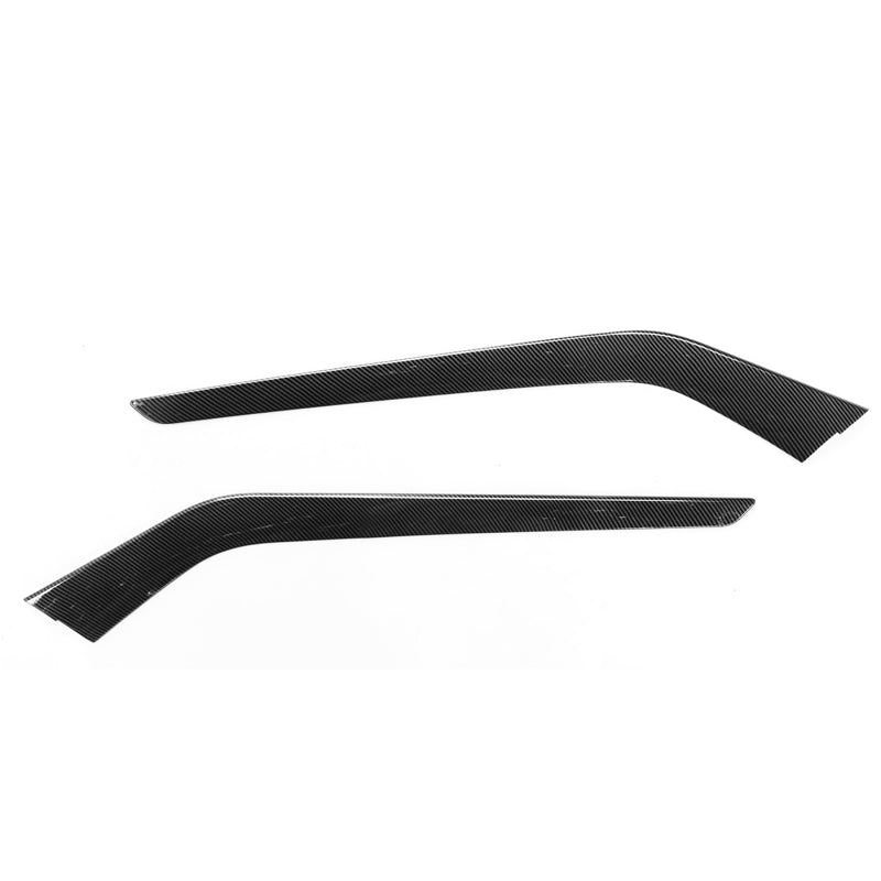 Carbon Fiber Print Center Control Side Panels for Tesla 3 Y 2021-2023 ABS