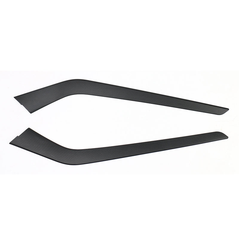 Matte Carbon Fiber Center Control Side Panels for Tesla 3 Y 2021-2023 ABS