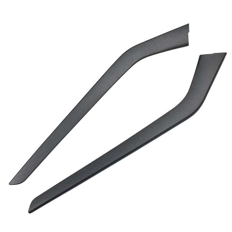 Matte Carbon Fiber Center Control Side Panels for Tesla 3 Y 2021-2023 ABS