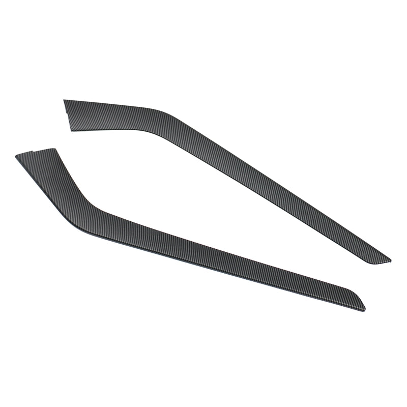 Matte Carbon Fiber Center Control Side Panels for Tesla 3 Y 2021-2023 ABS