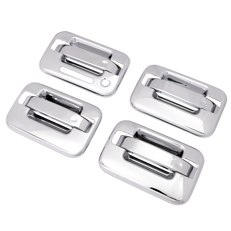 Door Handle Cover for Ford F-150 2004-2014 Chrome W/ 1-Keyhole ABS