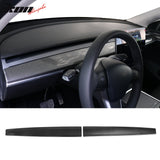 2020-2023 Tesla Y 21-23 3 Dashboard Wrap Panel ABS
