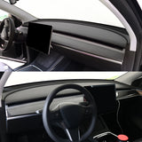 2020-2023 Tesla Y 21-23 3 Dashboard Wrap Panel ABS