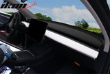 2020-2023 Tesla Y 21-23 3 Dashboard Wrap Panel ABS