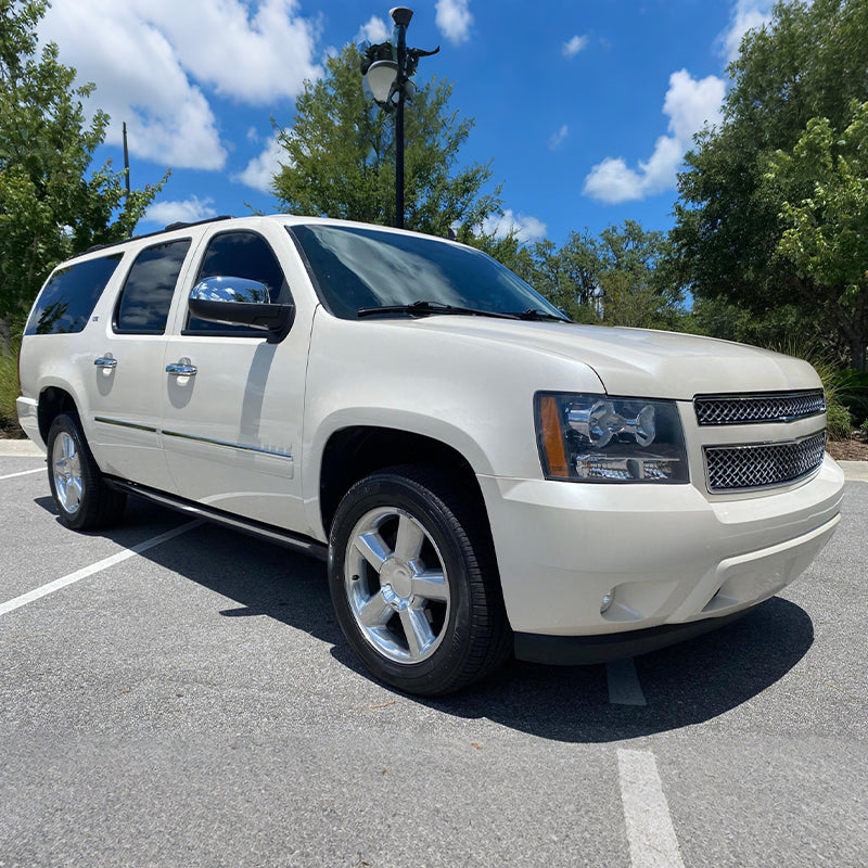 2007-2014 Suburban Silverado Sierra Tahoe Yukon XL Cadillac Escalade Chrome Side Mirror Covers ABS