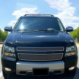 2007-2014 Suburban Silverado Sierra Tahoe Yukon XL Cadillac Escalade Chrome Side Mirror Covers ABS