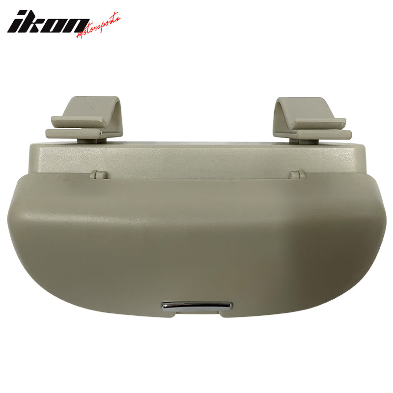 Universal Black Auto Car Sunglasses Holder Organizer Sun Visor Box ABS