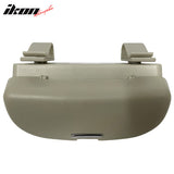 Universal Black Auto Car Sunglasses Holder Organizer Sun Visor Box ABS