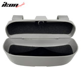 Universal Black Auto Car Sunglasses Holder Organizer Sun Visor Box ABS