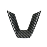 2024-2025 Tesla Model 3 Carbon Fiber Print Steering Wheel Panel Trim