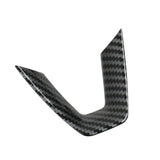 2024-2025 Tesla Model 3 Carbon Fiber Print Steering Wheel Panel Trim