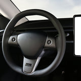 2017-2023 Tesla 3 & 20-23 Y Steering Wheel Trim ABS