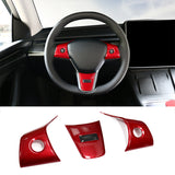 2017-2023 Tesla 3 & 20-23 Y Steering Wheel Trim ABS