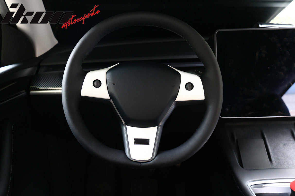 2017-2023 Tesla 3 & 20-23 Y Steering Wheel Trim ABS