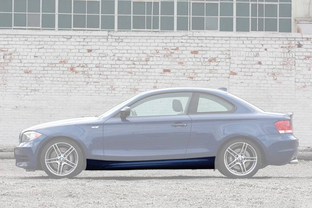 2011-2012 BMW 1M E82 OEM Carbon Fiber Side Skirts (Or For 1 Series Convert to 1M)