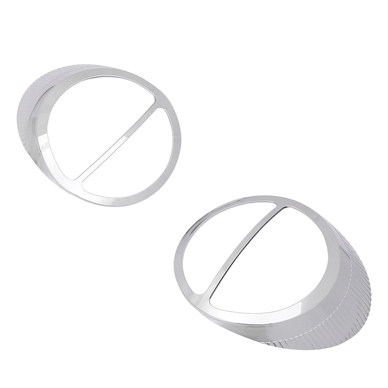 2002-2005 Ford Thunderbird Tail Light Bezels Trim Chrome ABS 2PCS