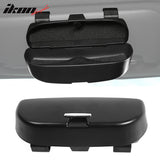 Universal Black Auto Car Sunglasses Holder Organizer Sun Visor Box ABS