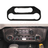 2021+ Bronco Real Carbon Fiber Radio & AC Control Panel Cover