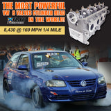 VW ABA Blocks X-Flow race cylinder head